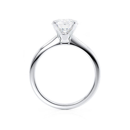 1.2 CT Round Solitaire Lab Grown Diamond Engagement Ring