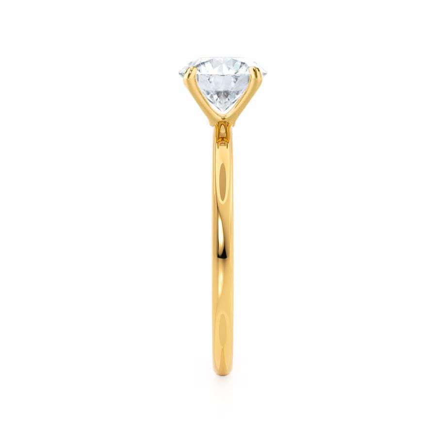 3.34 CT Elongated Cushion Solitaire  Lab Grown Diamond Engagement Ring