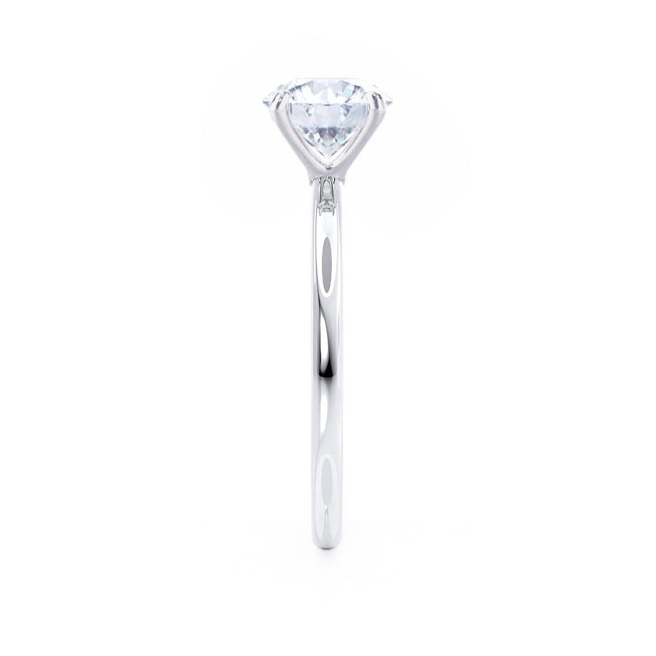 1.2  CT Radiant Solitaire Lab Grown Diamond Engagement Ring