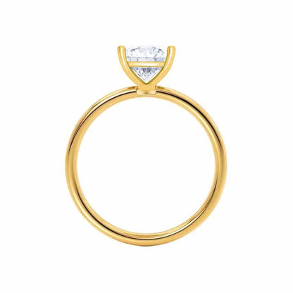 1.2 CT Princess Solitaire Lab Grown Diamond Engagement Ring