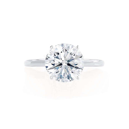1.2 CT Round Solitaire Lab Grown Diamond Engagement Ring