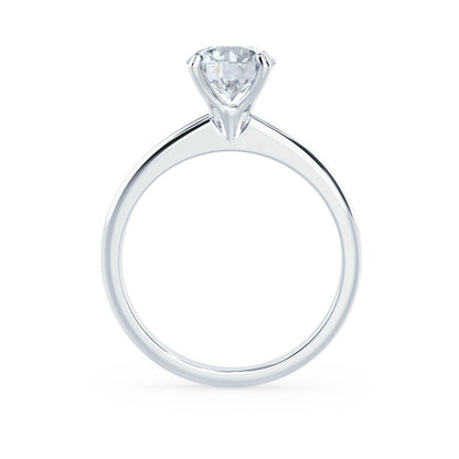 1.2 CT Round Solitaire Lab Grown Diamond Engagement Ring